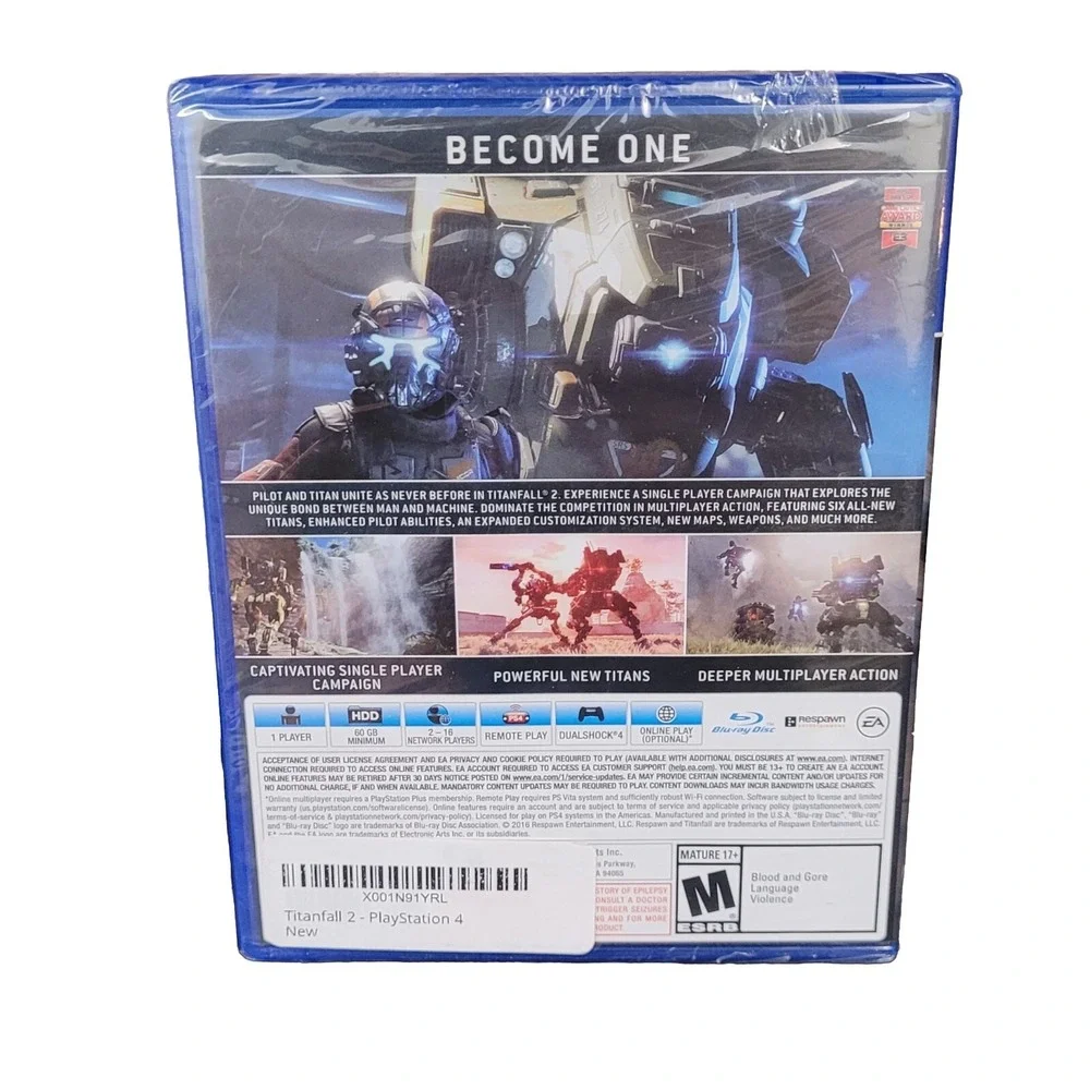 Playstation 4 Titanfall 2 Game BRAND NEW factory SEALED PS4
